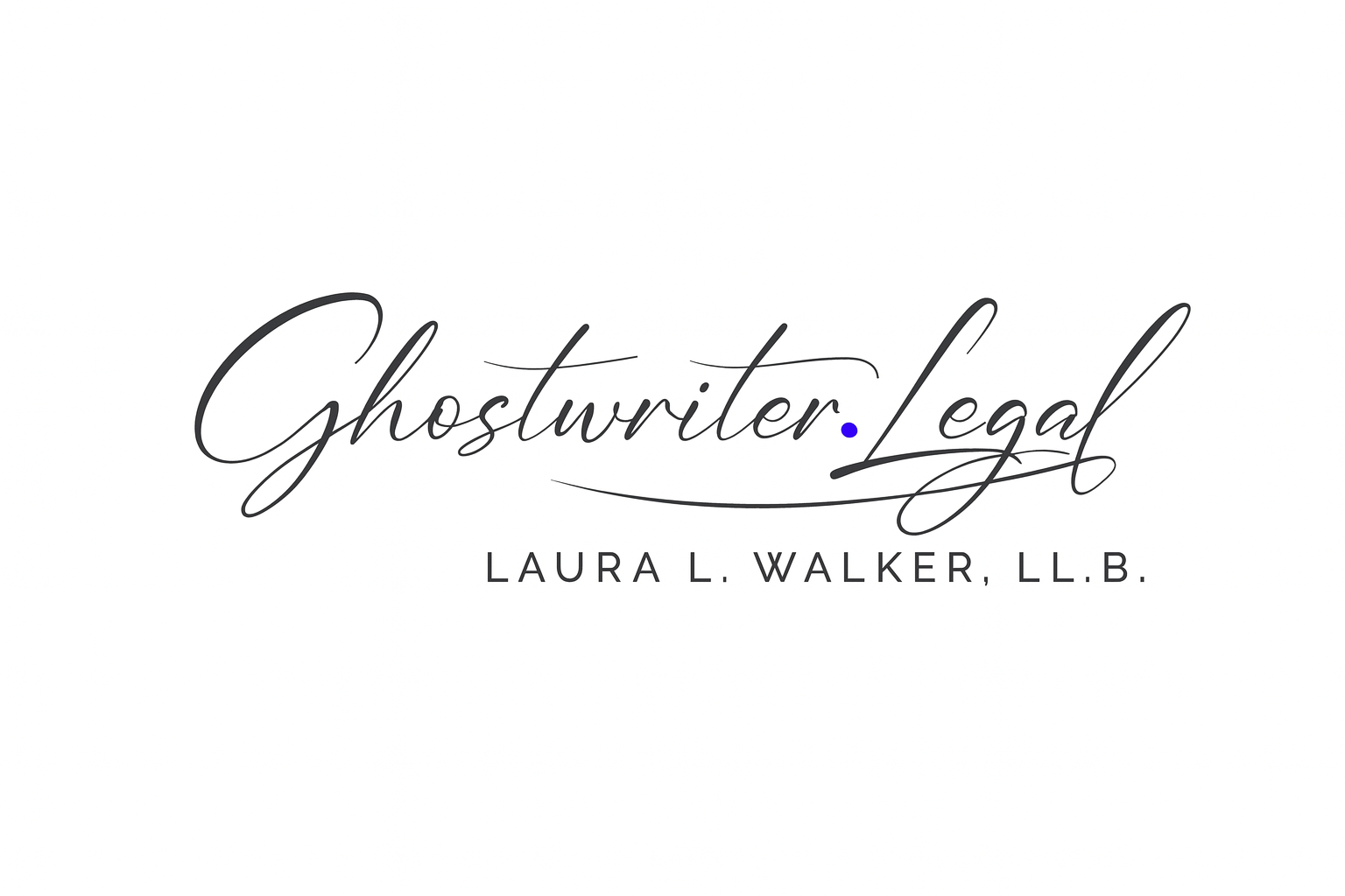 Ghostwriter.Legal logo graphic