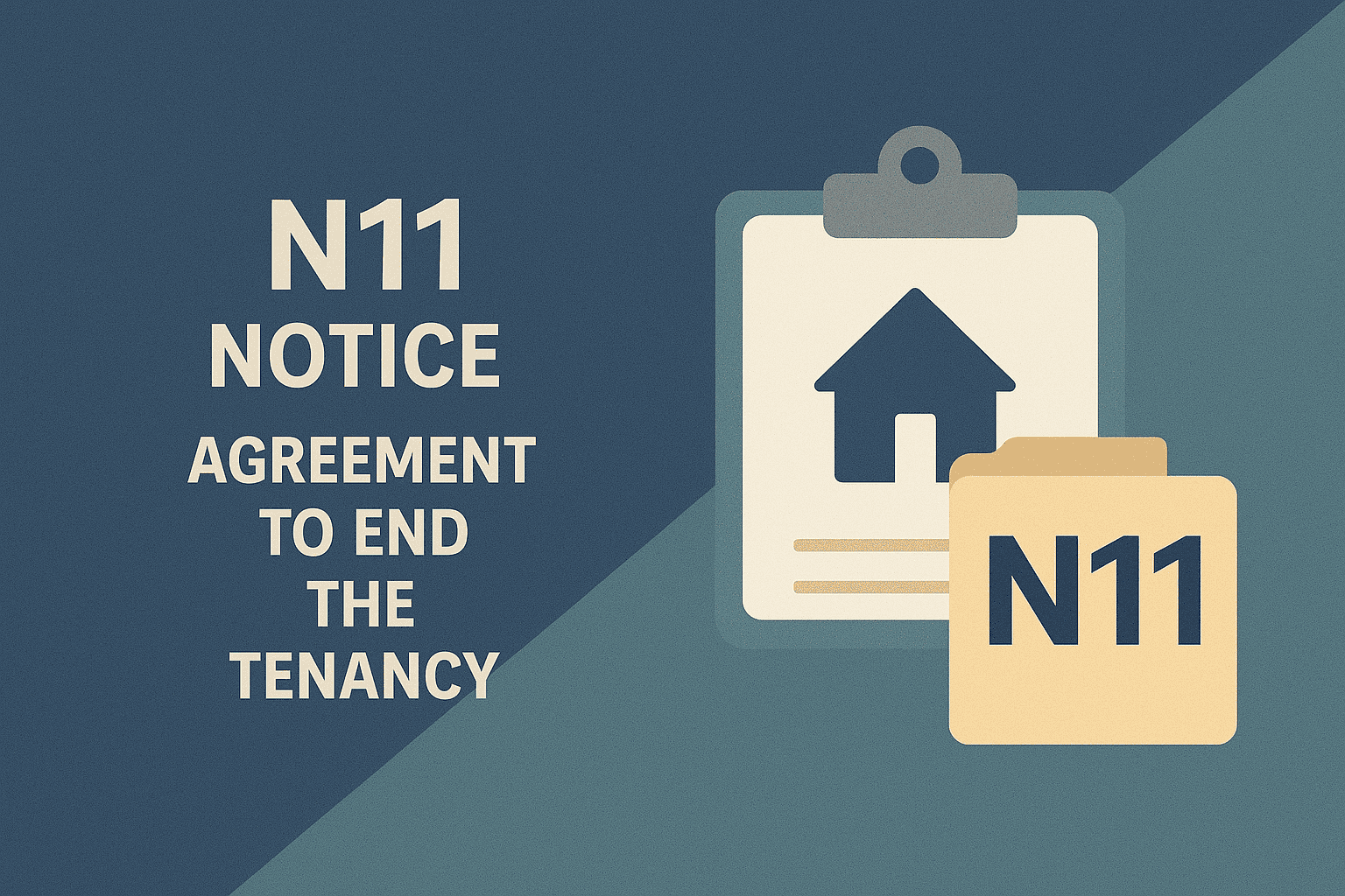 N11 agreement to end tenancy — landlord-focused preparation — LTB Landlord Paralegal